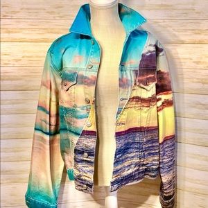 NWT HUDSON JEANS SUNSET JEAN JACKET